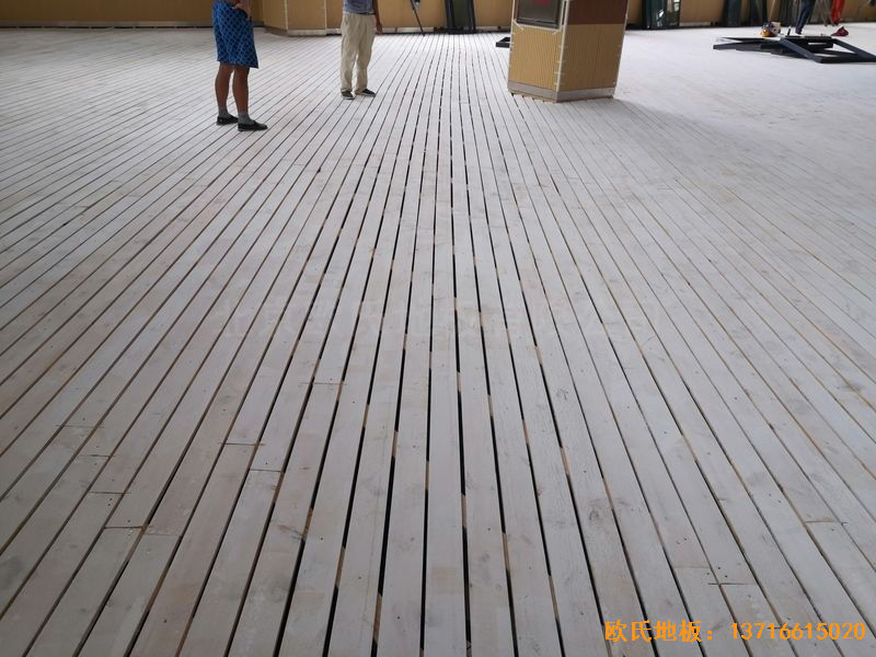 南京埔口区实验小学运动地板铺装案例