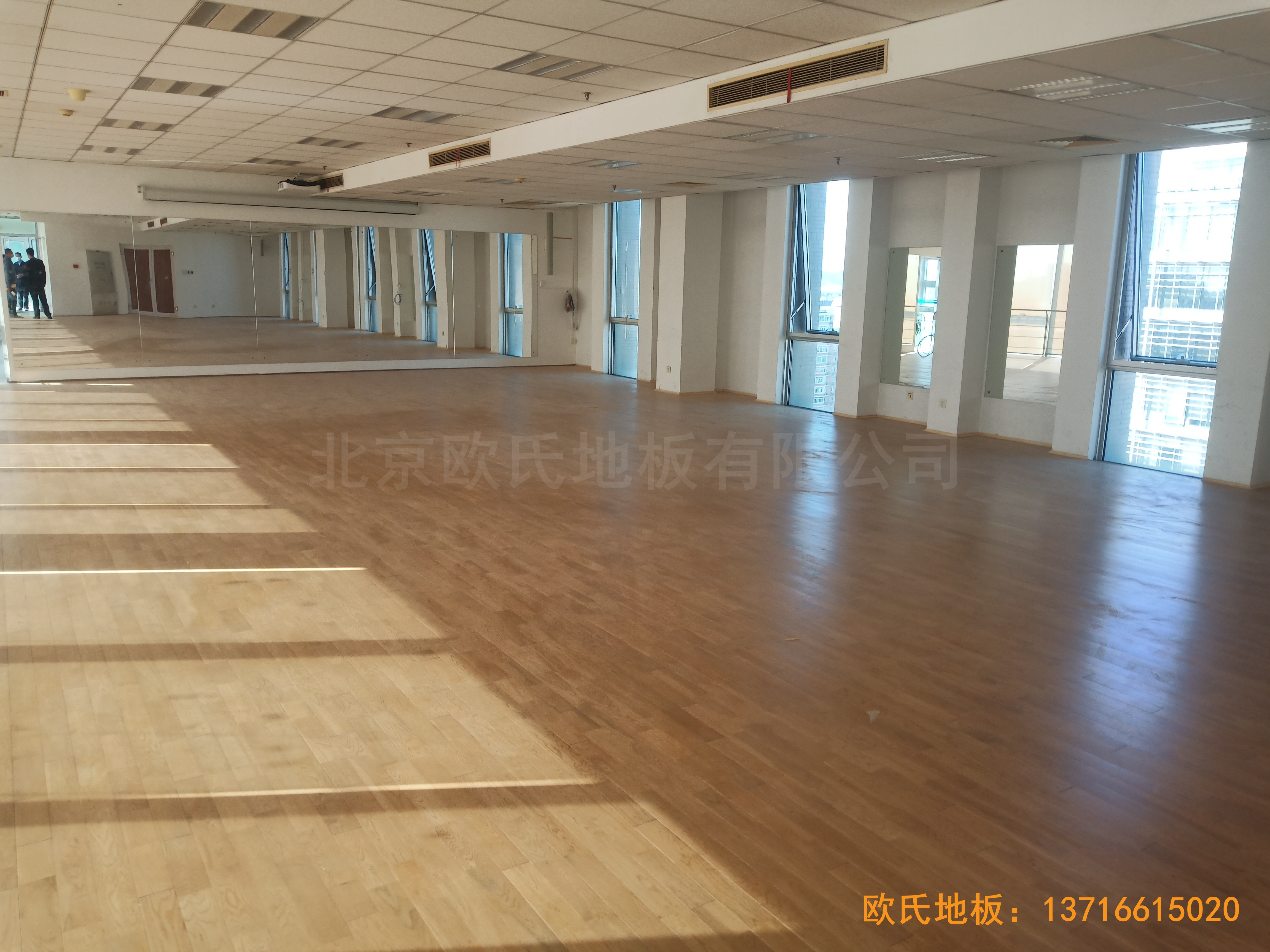 中国科学院技术研究所运动馆体育木地板铺装案例0