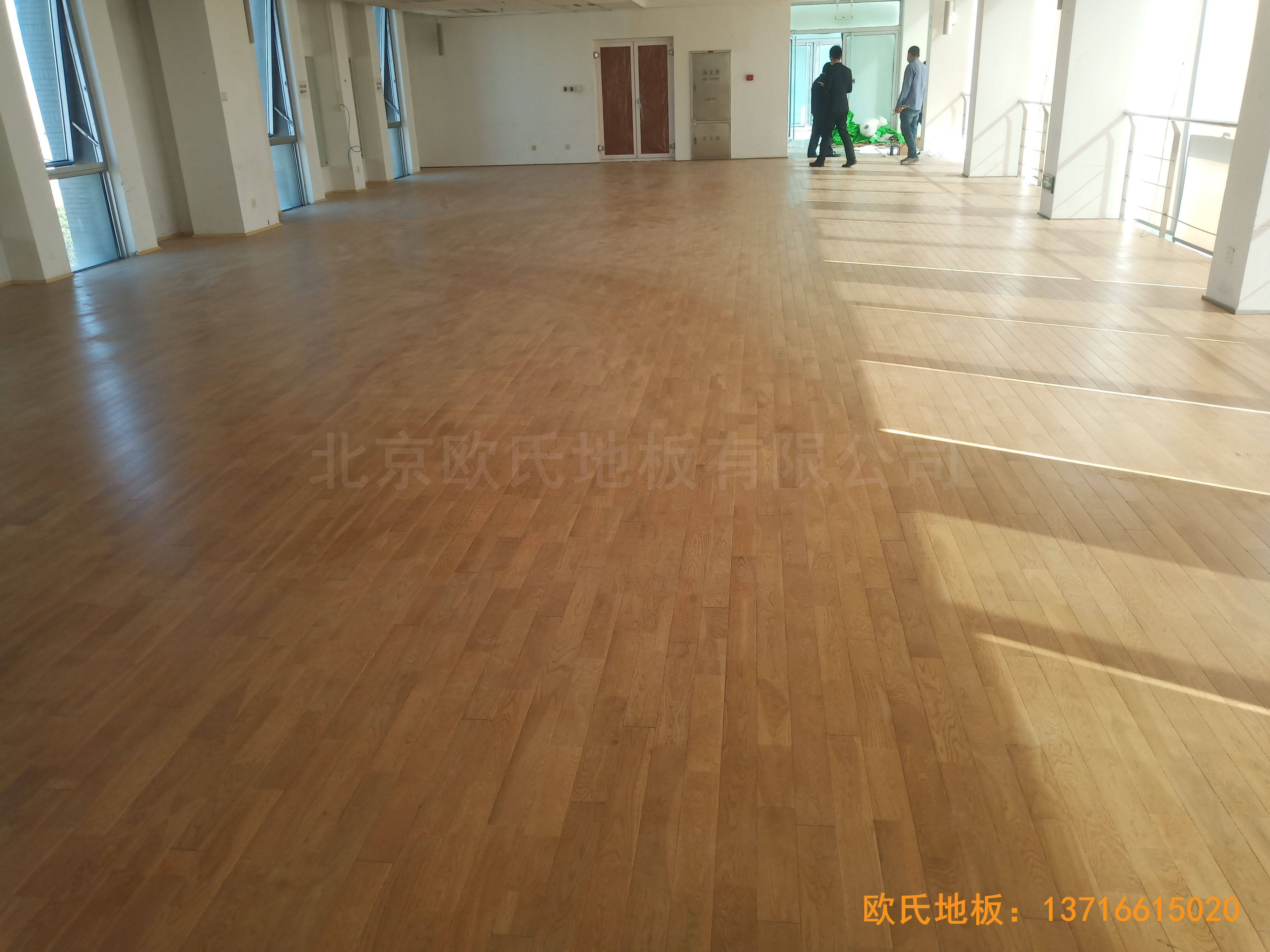 中国科学院技术研究所运动馆体育木地板铺装案例5