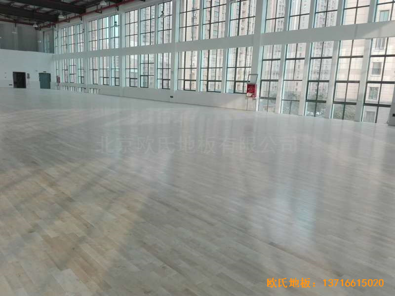 江苏农贸市场体育馆运动地板施工案例0