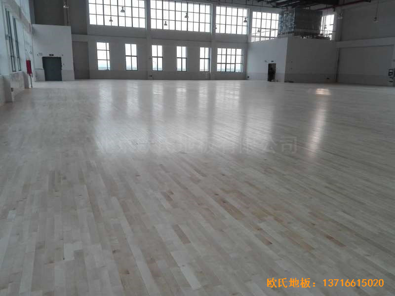 江苏农贸市场体育馆运动地板施工案例4