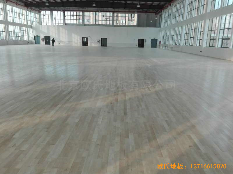 江苏农贸市场体育馆运动地板施工案例5