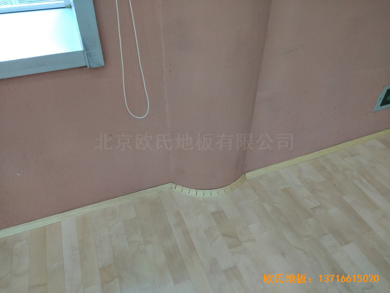 北京建国路75号热电公司运动馆运动木地板施工案例4