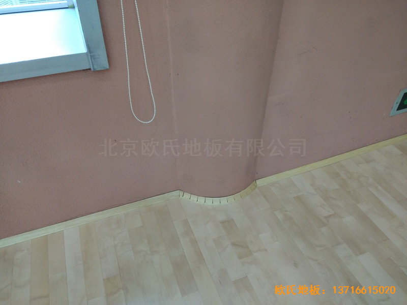 北京建国路75号热电公司运动馆运动木地板施工案例4