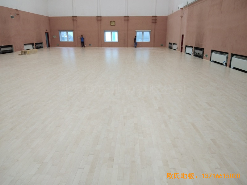 北京建国路75号热电公司运动馆运动木地板施工案例5