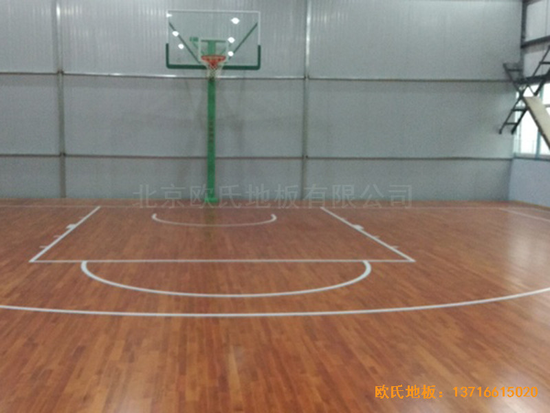 南京江宁区篮球俱乐部体育地板施工案例5