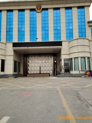 山东临沂市监狱体育木地板施工案例