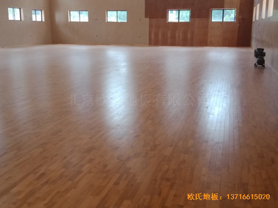 广西南宁雅贵综合训练馆体育地板安装案例