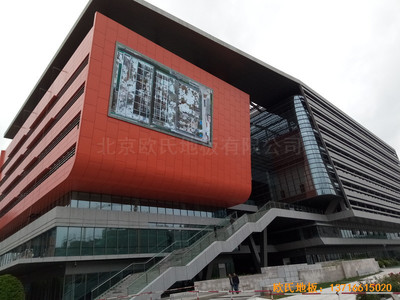 江苏扬州市广陵区体操馆运动地板铺装案例