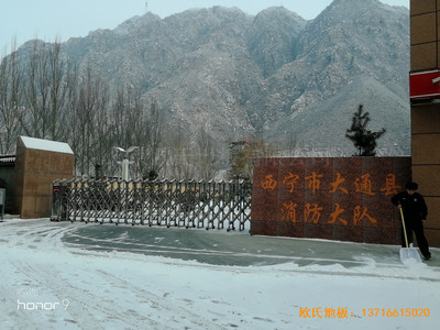 青海西宁大通消防大队篮球馆体育地板铺装案例