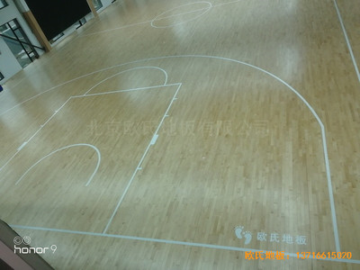 上海江杨南路485号攻守道场运动地板安装案例