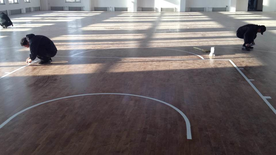 运动木地板 篮球馆木地板 专业运动木地板厂家