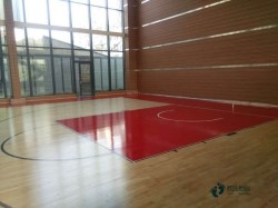单龙骨篮球场馆木地板安装公司