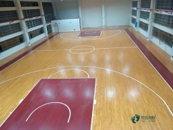 单层龙骨体育篮球木地板怎样保养