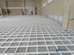 不错篮球场木地板施工团队
