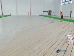 实木篮球场木地板安装公司