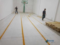防水篮球运动木地板