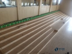 悬浮式篮球体育木地板施工步骤
