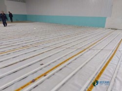 柞木体育运动木地板清洁保养