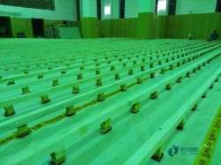 双层龙骨运动型木地板保养方法