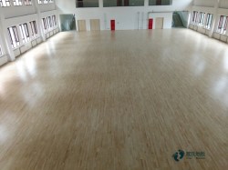 专用篮球场地木地板施工