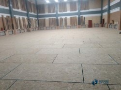 专业体育场地木地板施工