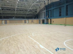 悬浮篮球场馆地板安装公司