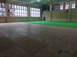 悬浮式体育馆木地板施工工艺