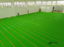 室内运动体育木地板施工团队