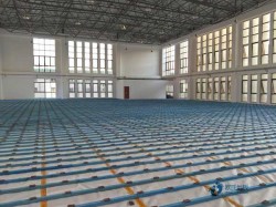 悬浮篮球场地木地板安装公司