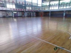 中等篮球馆地板安装公司