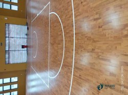柞木篮球体育地板维护保养