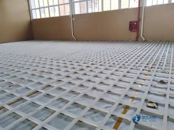 小学俄勒冈松舞台地板施工方案