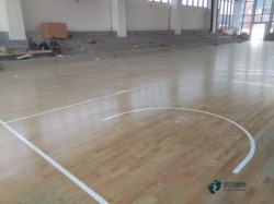 悬浮篮球木地板施工单位