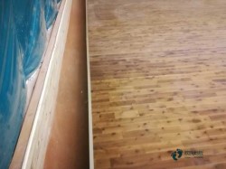 悬浮式篮球运动木地板施工工艺