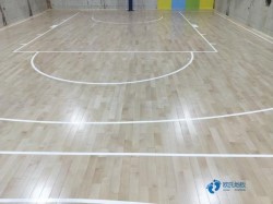 篮球场地板铺设工艺