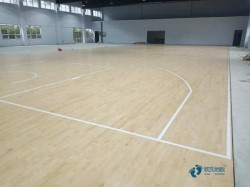 单龙骨篮球馆木地板保养知识