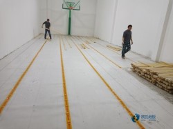 实木篮球地板保养方法
