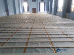 小学体育运动地板施工